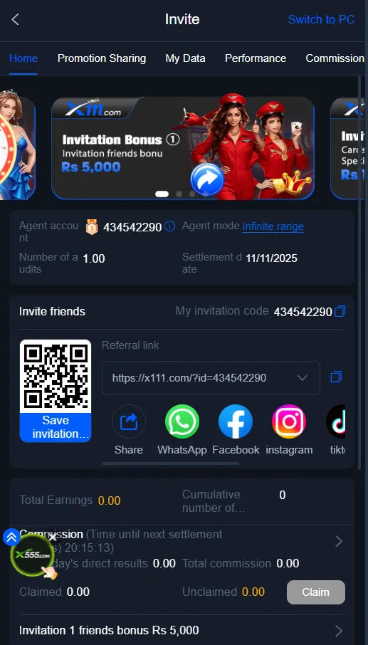 refer and earn upto pkr 5000 per person you invite